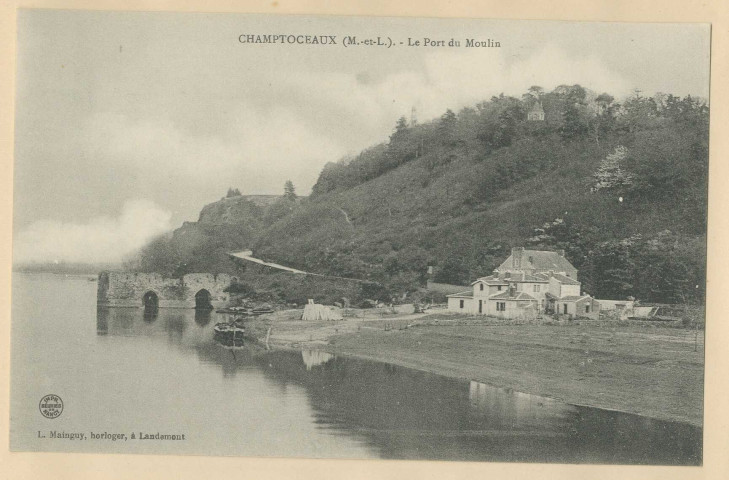 Champtoceaux (M-et-L). Le Port du Moulin
