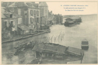 36. Angers inondé (Décembre 1910). La plus grande crue depuis 1711. Le quai du Roi de Cologne [i.e. Pologne]