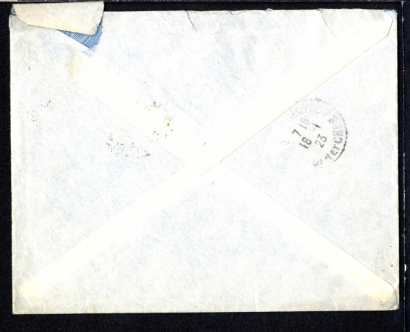 Lettres de Charles Mutin (Manufacture d'orgues Aristide Cavaillé-Coll) à Jean Huré