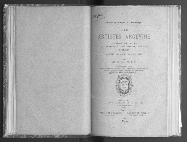 Les artistes angevins