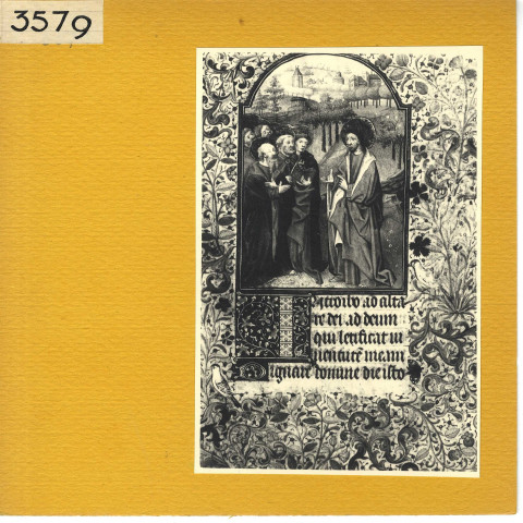 Angers : Livre d'heures