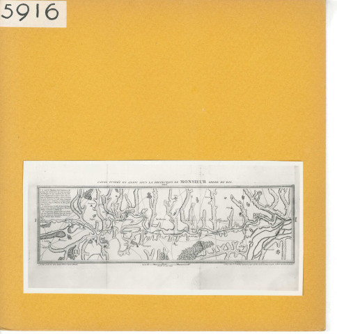 Anjou : Canal du Layon, recherches historiques Moithey (1776)