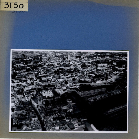 Angers : Ecole Arts et Métiers, vue aérienne