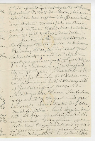 Correspondance de Bordillon Grégoire, préfet de Maine-et-Loire [à Pierre-Jean David d'Angers]