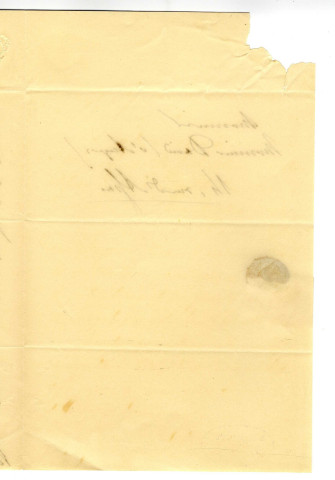 Correspondance de F. de Lasteyrie [à Pierre-Jean David d'Angers]