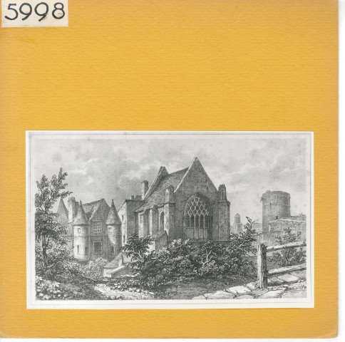 Angers : Chapelle du Château