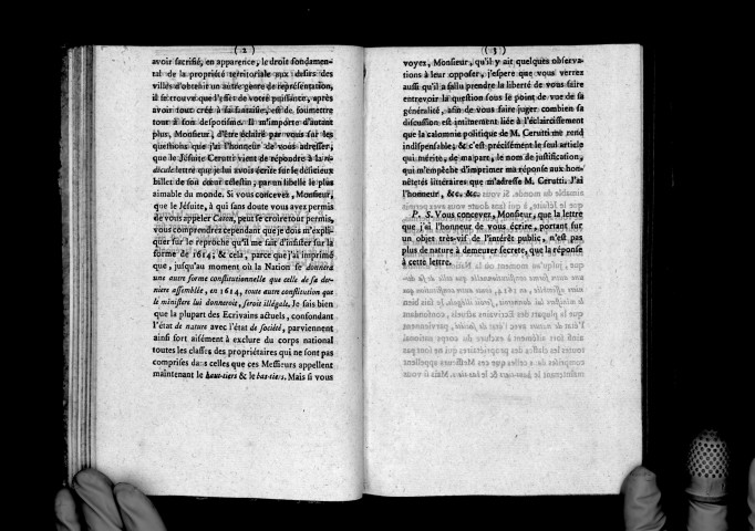 Lettre de M. le comte de Lauragais à M. Necker, le 15 février 1789