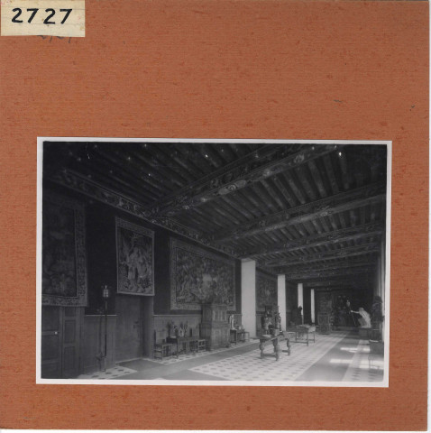 Brissac : Château de Brissac, salles