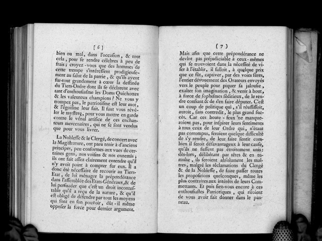 Avis au tiers-état de la paroisse d'Anjou