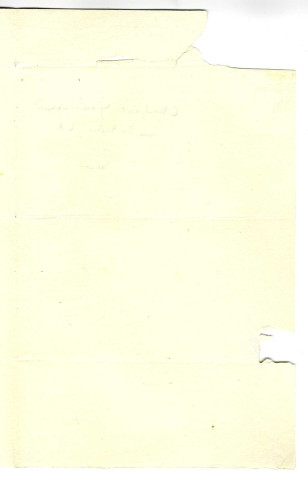 Correspondance de Mirbel [à Gaudichaud]