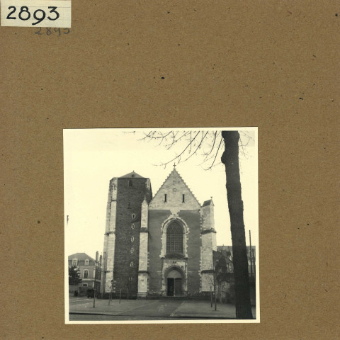 Angers : Eglise Saint-Serge, extérieur