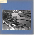 Morannes : Grands moulins (vue aérienne)