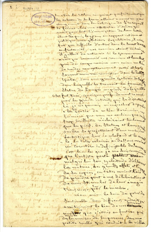 7 - Récits sur son séjour en Italie