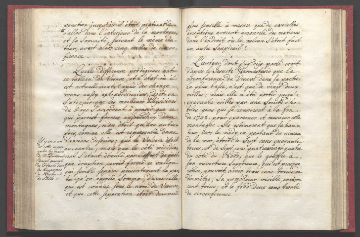 Journal de mes observations dans les differents voyages que j'ay faits pour voir l'éruption du Vesuve