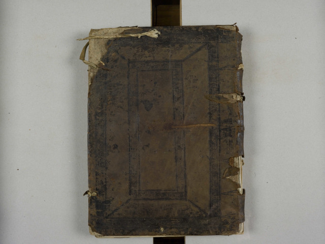 « Le livre censif du noble moustier et venerable abbaye de monseigneur Sainct Aulbin d'Angers, faict et escript par Mathurin Godes, prebstre, bachelier en décret, censier et recepveur de la dite abbaye »