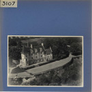 Chênehutte-les-Tuffeaux : Château du Prieuré, vue aérienne