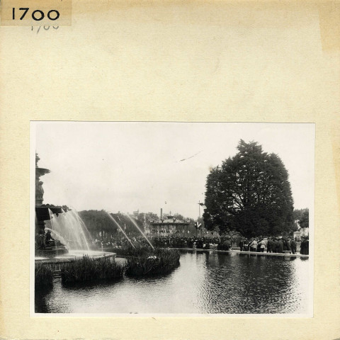 Angers : Vue d'ensemble du concert (jardin du Mail)