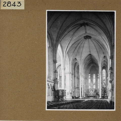 Angers : Eglise La Madeleine, intérieur