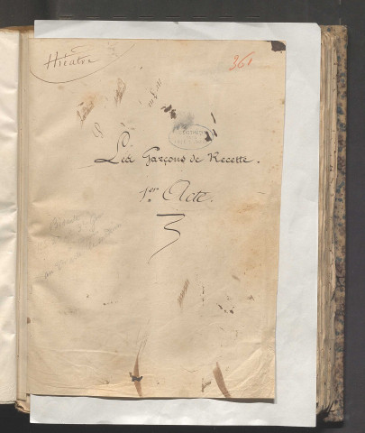 Les garçons de recette