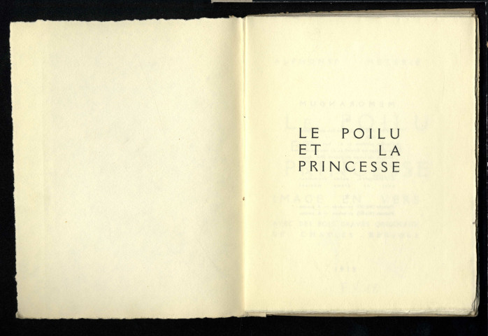 Le Poilu et la princesse