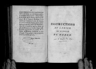 Instructions et cahier du hameau de Madon, (par l'évêque de Blois)