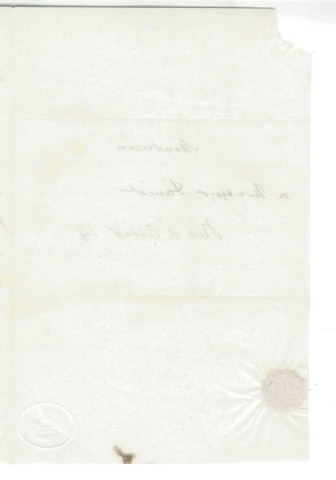 Correspondance de Ross [adressée à Pierre Jean David d'Angers]