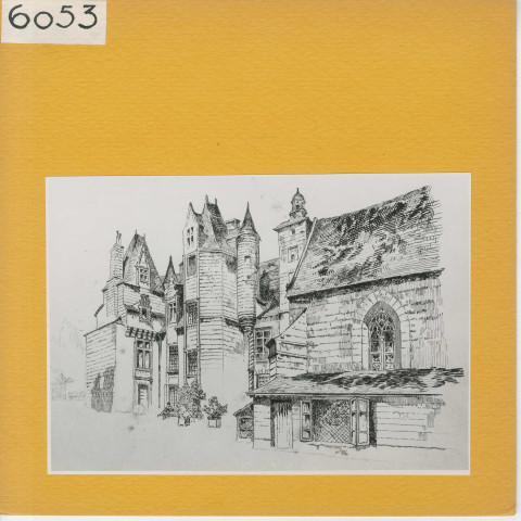 Saint-Martin-de-la-Place : Château de Boumois