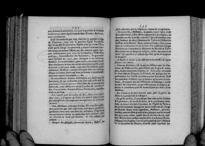 Eponse au libelle calomnieux de quelques dignitaires et chanoines de l'église cathédrale de Tulles par des curés députés aux Etats Généraux