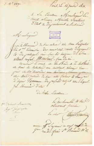 Calmet-Beauvoisin, ingénieur géographe