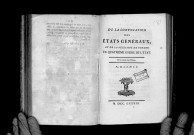 De la convocation des Etats-Généraux et de la nécessité de former un quatrième ordre dans l'Etat