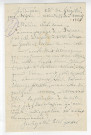 Correspondance de Bordillon Grégoire, préfet de Maine-et-Loire [à Pierre-Jean David d'Angers]