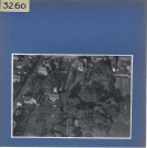 Denée : Le bourg, vue aérienne