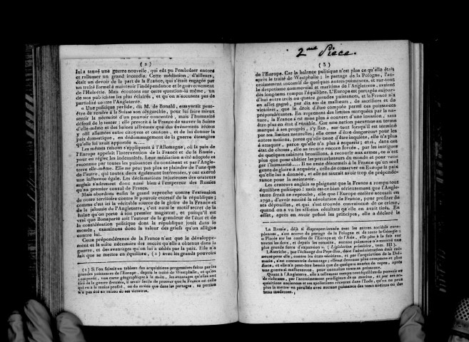 Quelques réflexions sur les dernières séances du Parlement d'Angleterre