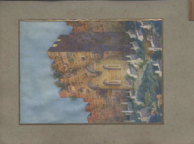 [La Porte dorée à Jérusalem]