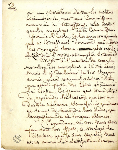 Discours de Jean-Michel Mercier, de Versailles, peintre d'histoire, aux distributions des prix de l'Ecole de dessin d'Angers dont il était directeur