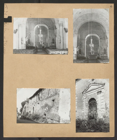 [Photographies de monuments divers en Anjou]