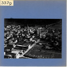 Martigné-Briand : Village et église (vue aérienne)