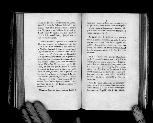 Appel au Roi, dans son conseil national des Etats-Généraux ; par les gens de la banlieue de Paris