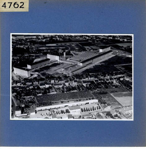 Angers : Ecole Chevrollier (vue aérienne)