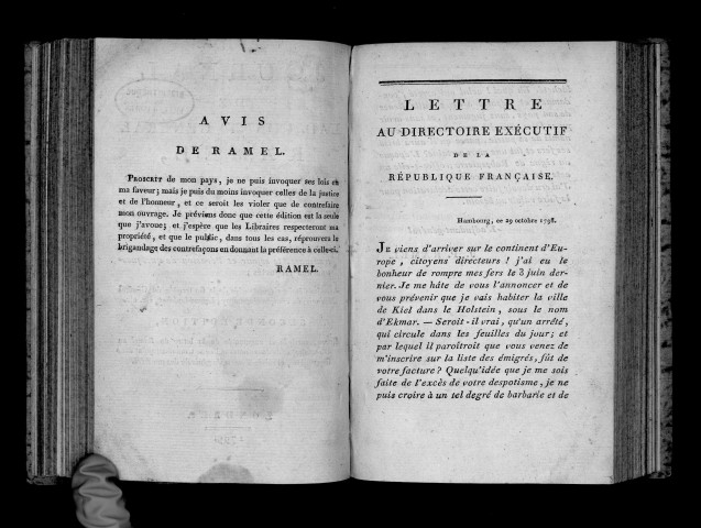 Journal de l'adjudant-général Ramel