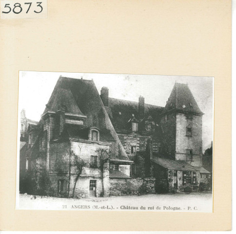 Angers : Château du Roi de Pologne