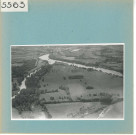 Chalonnes : Embouchure du Layon dans la Loire (vue aérienne)