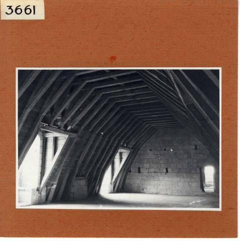 Montsoreau : Combles