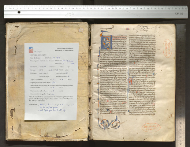 S. Thomas d'Aquin. Commentaire sur le livre III des Sentences