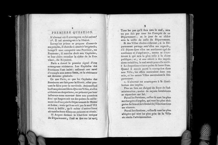 Réflexions sur l'alternat du département de Maine-et-Loire