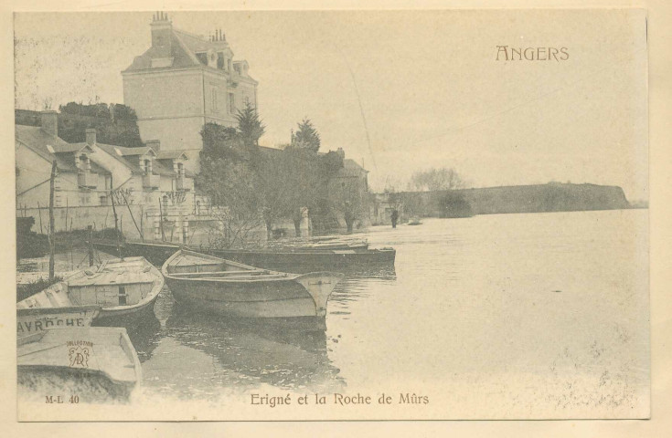 Angers. Erigné et la Roche de Mûrs