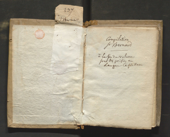 « Compilacio beati Bernardi de gemma anime. Multi multa sciunt... »