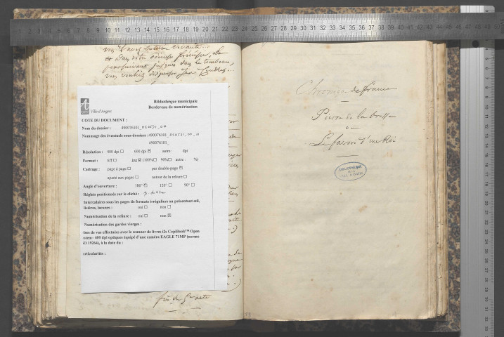 Chronique de France : Pierre de la Brosse ou Le favori d'un roi