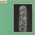 Cizay-La-Madeleine : Abbaye d'Asnières (vitrail)