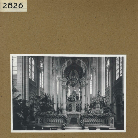 Angers : Eglise Notre-Dame, intérieur